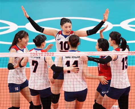 south korea women's volleyball players